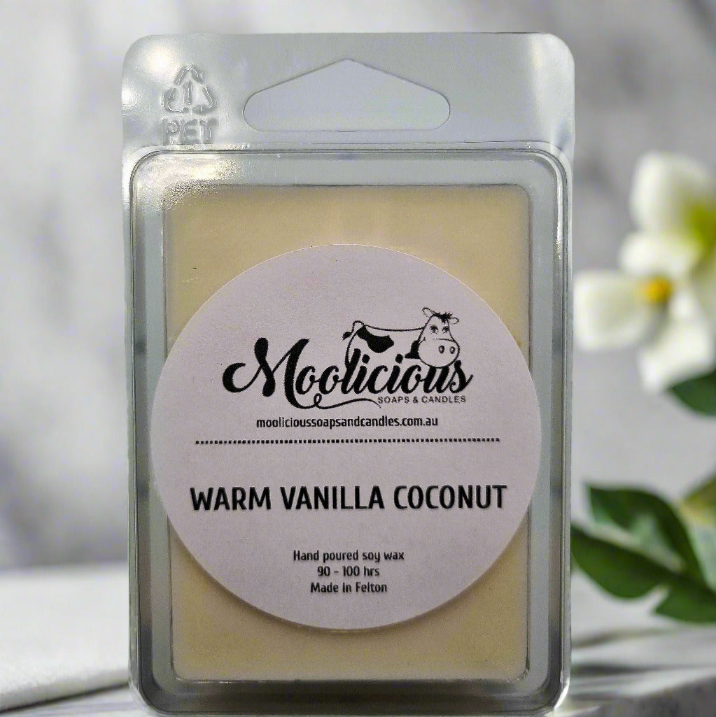 Warm Vanilla Coconut Soy Wax Melts