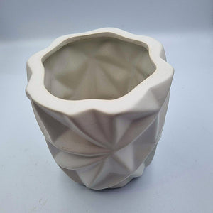White ceramic vase