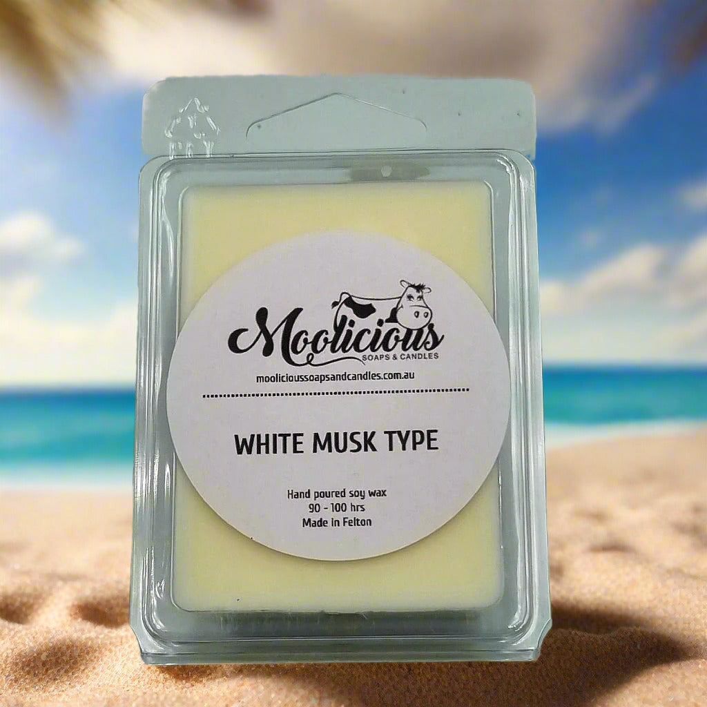 White Musk Type soy wax melts