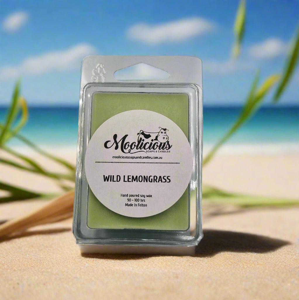 Wild Lemongrass soy wax melts