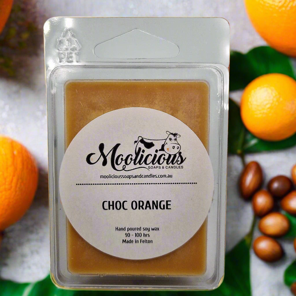 Christmas wax melt Choc Orange
