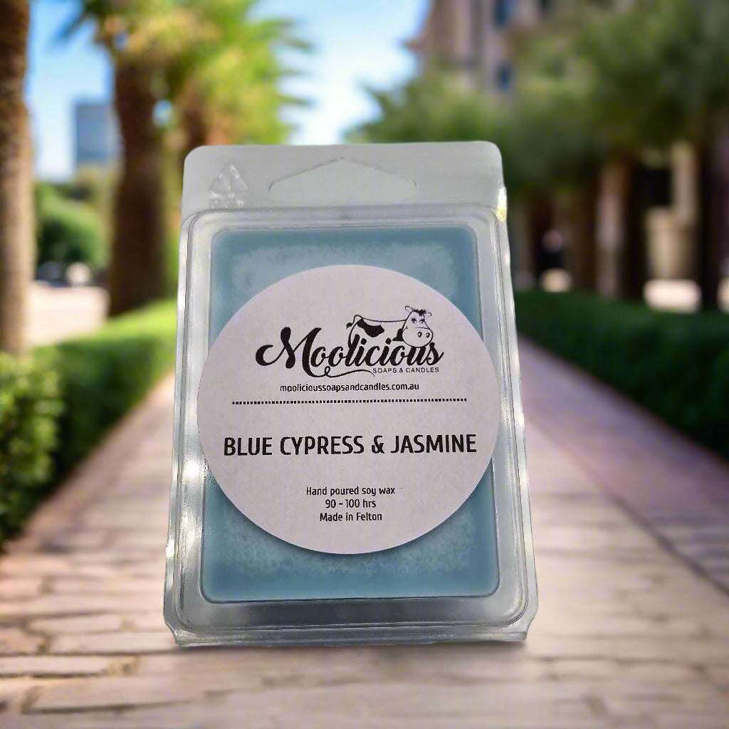 Blue Cypress & Jasmine Soy Wax Melts
