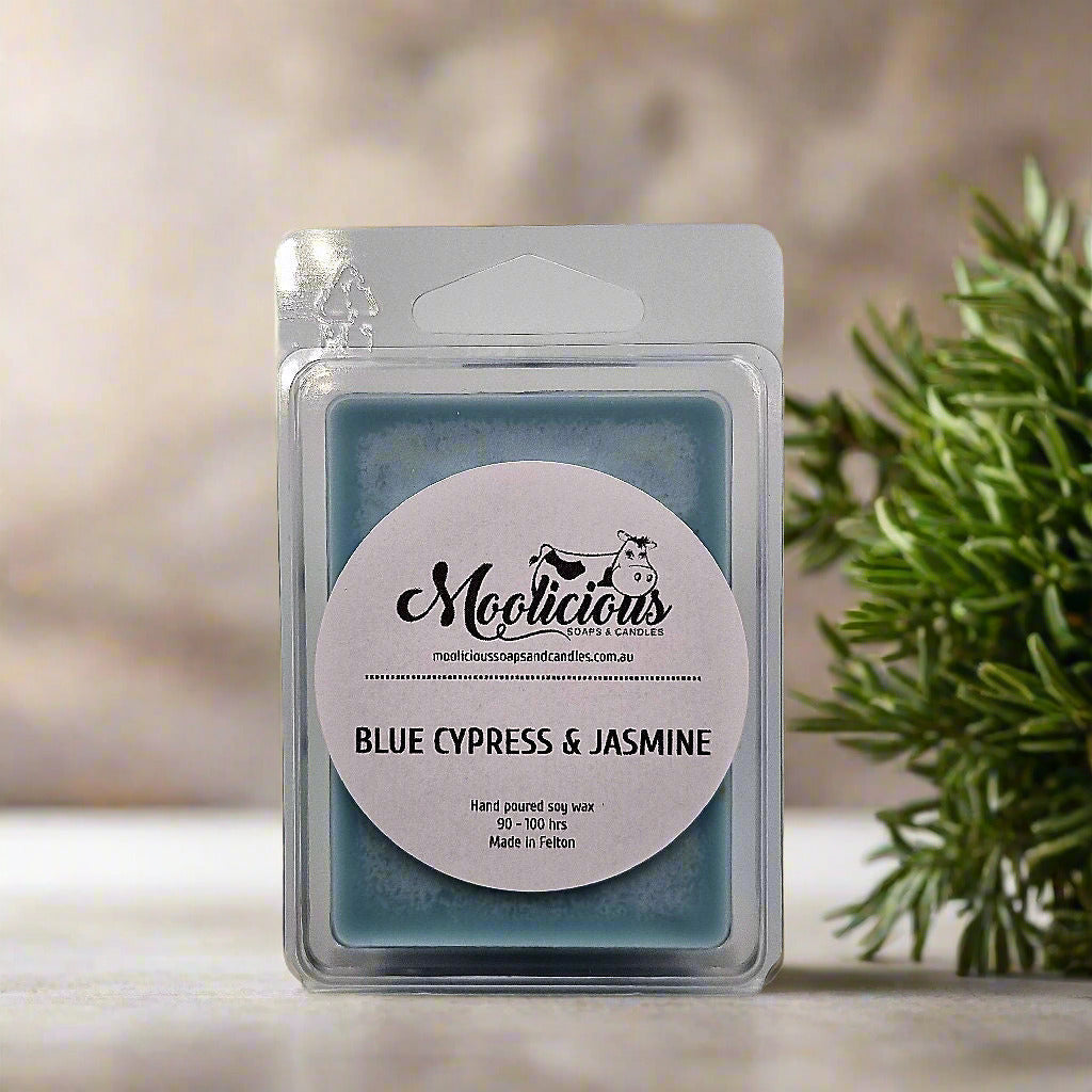 Blue Cypress & Jasmine Soy Wax Melts