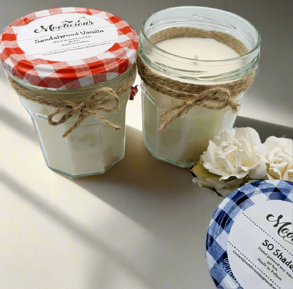Zero Waste Soy Wax Candles 