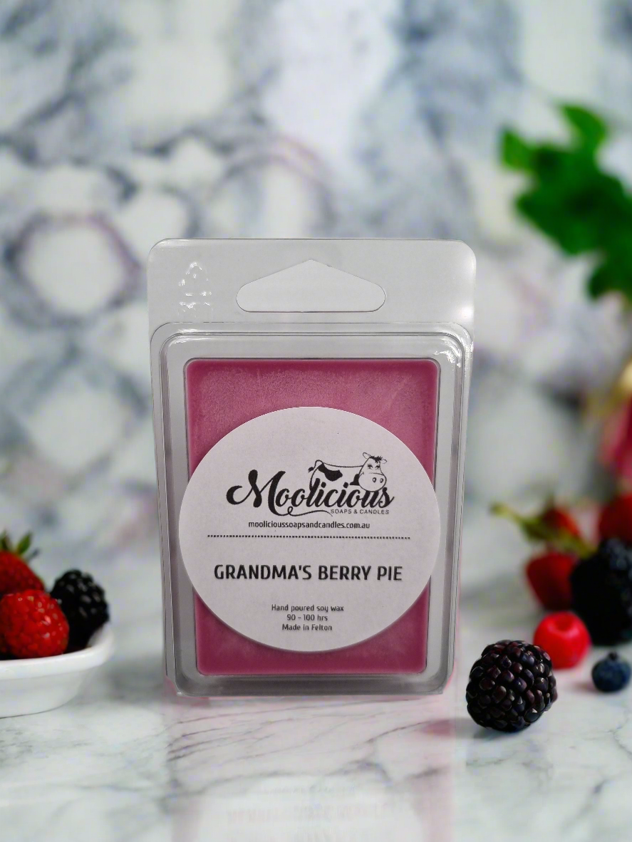 Grandma's Berry Pie soy Wax Melts 