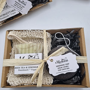 Handmade Soap with Konjac Sponge