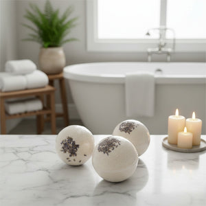 lavender bath bombs