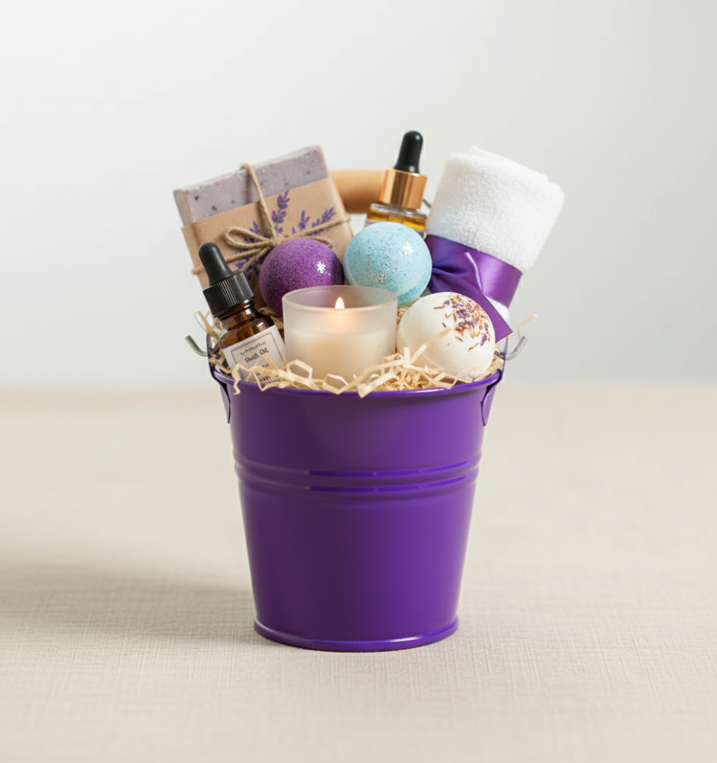 purple Bambino Buckets