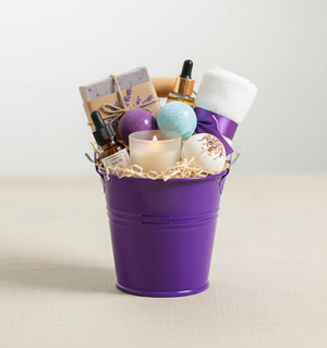 purple Bambino Buckets