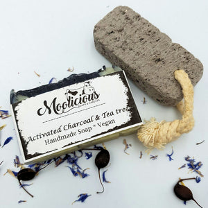 Activated Charcoal & Tea Tree Oil Handmade Soap