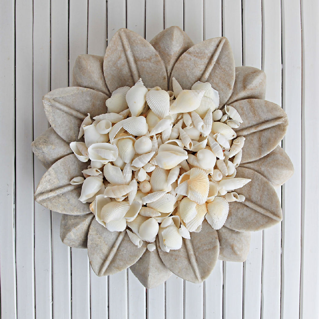 Pure White Mixed Shells 200g