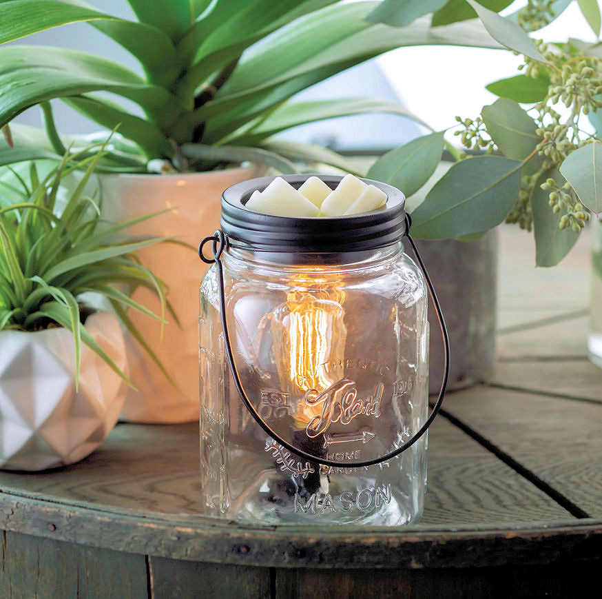 Mason Jar Edison Bulb Illumination Warmer