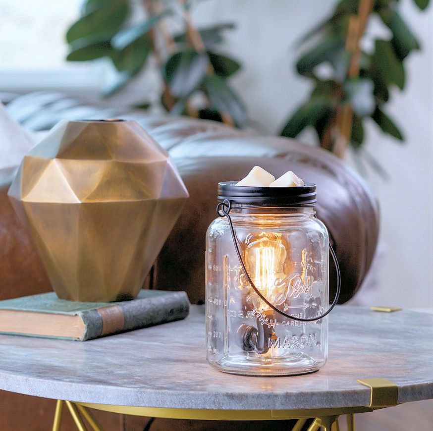 Mason Jar Edison Bulb Illumination Warmer