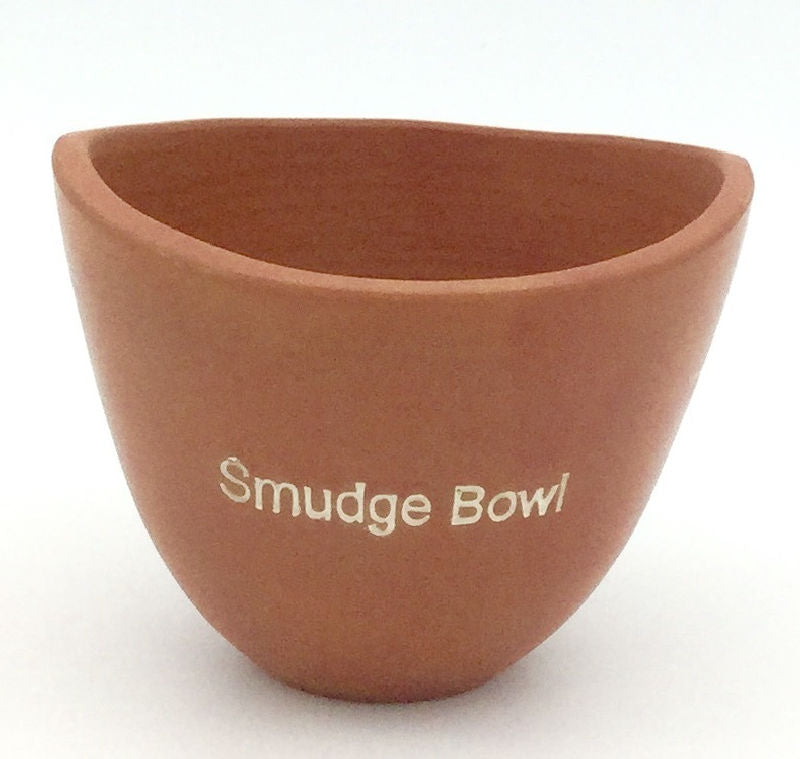 Smudge Clay Bowl