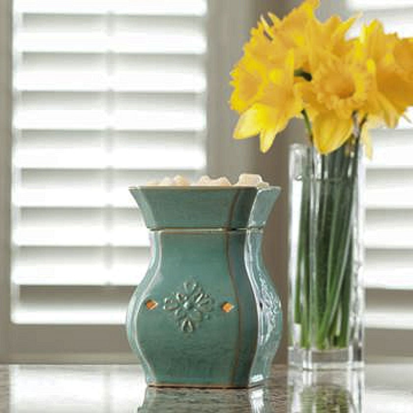 Turquoise Electric Candle Warmer