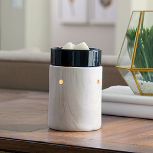 White Marble Illumination Warmer