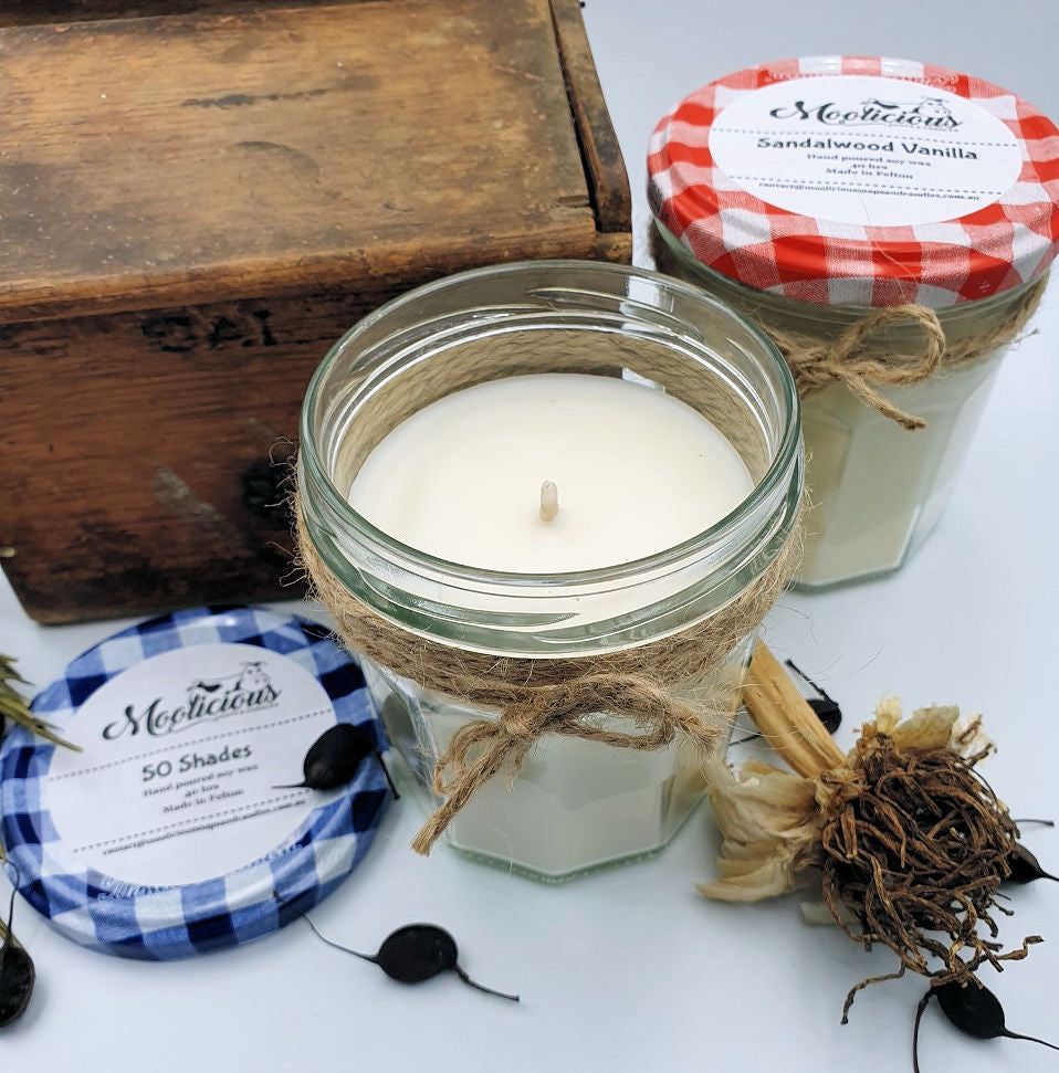 Zero Waste Soy Wax Candle