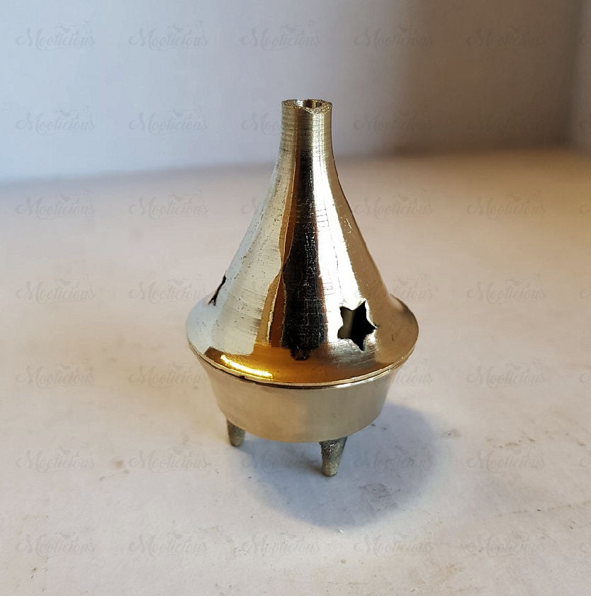 DHOOP Brass Cone Burner