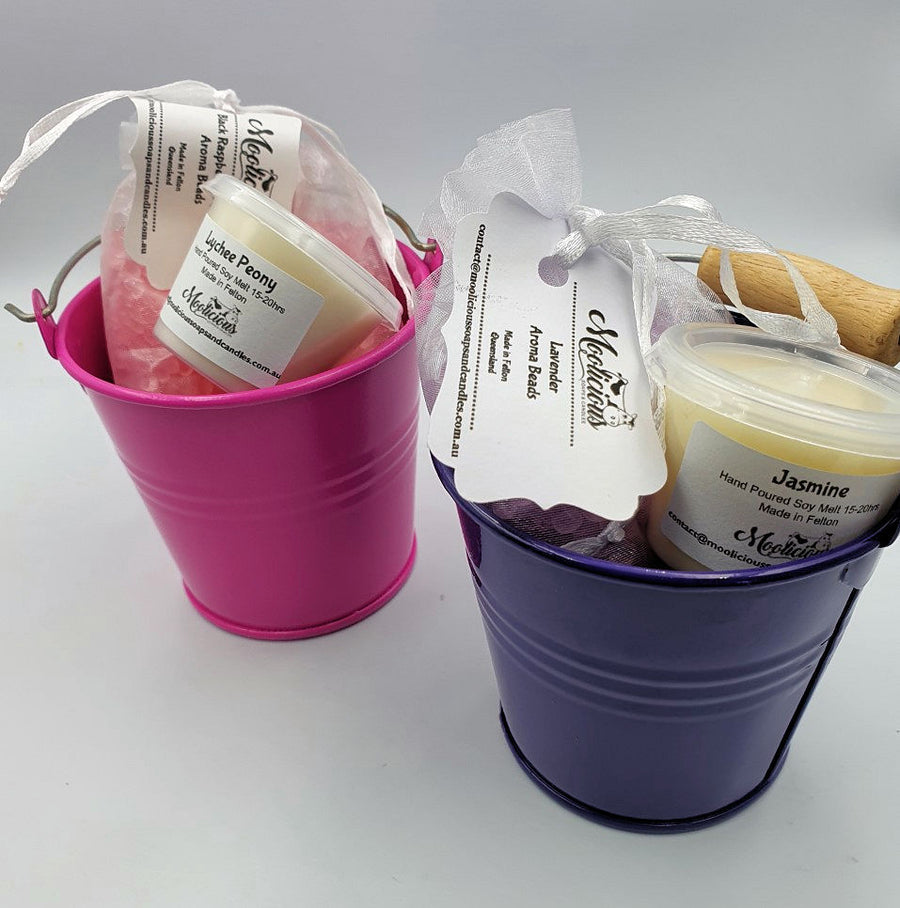 Rustic Tin Bucket Gift Packs